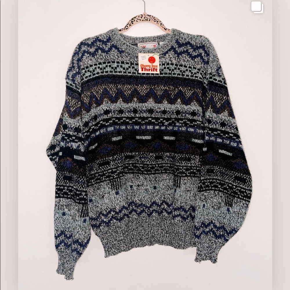 80’s acrylic sweater
